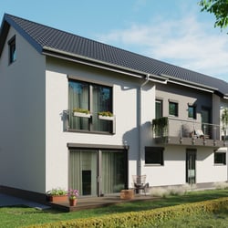 3d-Visualisierung eines Wohnhauses, Hamm