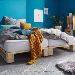 Palettenbett