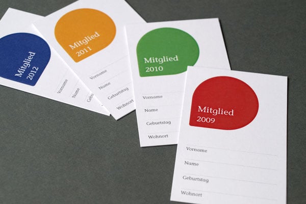 Mitgliedsausweise