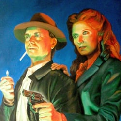 Illustration für Theaterplakat