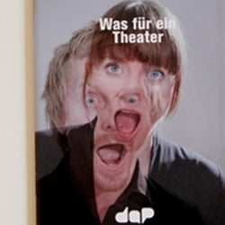 dap – Das aktuelle Programm spielt Improvisationstheater- Flyer