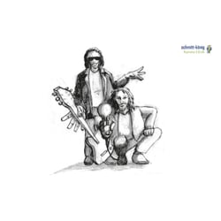 Band Illustration „Uncivilized“