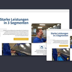 Website Umsetzung in Wordpress / Elementor für einen Kunden der Agentur immer weither
