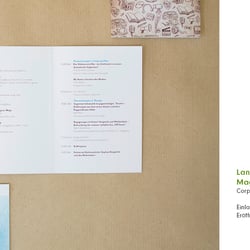 Landesliteraturtage – Einladungskarte