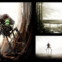 Digitale Illustration – Science Fiction – Environment