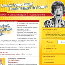 Website „Schock Deine Eltern“ der IHK Nordwestfalen