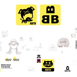 BBTB, Brand identity for a young and bold design team