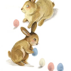 Easter Rabbits – Ostern Hasen