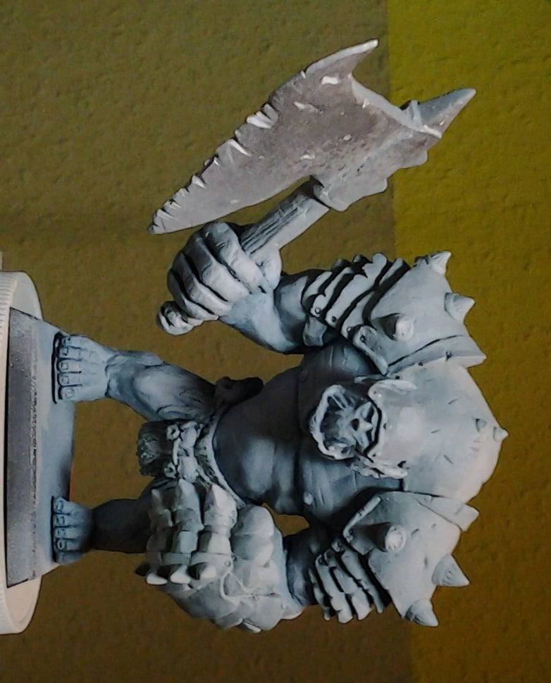 Troll (Abguss aus Resin und White Metal)
