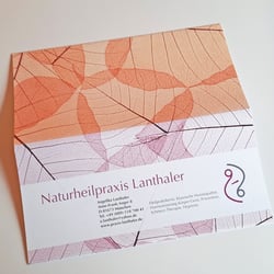 Flyer Harmonie Homöopathie