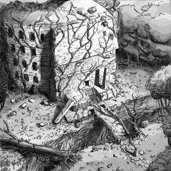 Overgrown – Inktober Comic 2019 (Auszug)