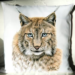 Kissen 40×40 cm „Der Luchs“
