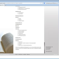 Website Tilgner und Jung | Contentseite