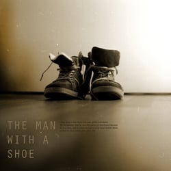 The man with the shoe