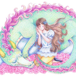 Das Mädchen und der Drache