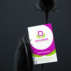 Logo + Visitenkarte / Blumen Dahlmann