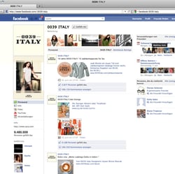 Projekt: 0039Italy Facebook • Agentur: Annette Wanner Communications