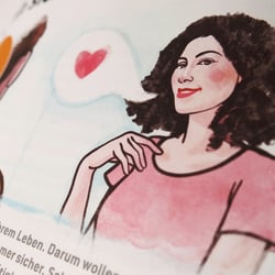 Editorial Illustration Dating