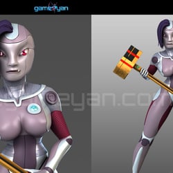 3D Morn Cartoon Character Modeling