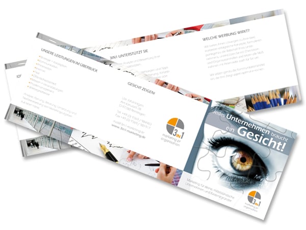 3in1 Marketing-Agentur: Imagebroschüre