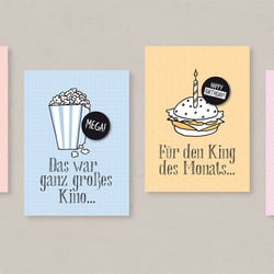 doodle postkartenserie – kunde: edition gollong