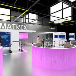 Messestandkonzept für IT-Software Hersteller