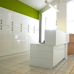 Interiör-Design  Praxis Empfang