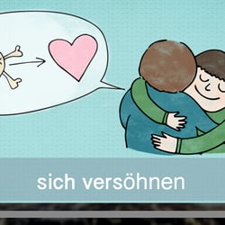 sich versöhnen