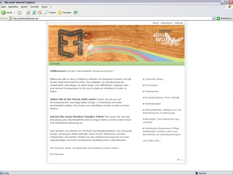 Website Emotional Function