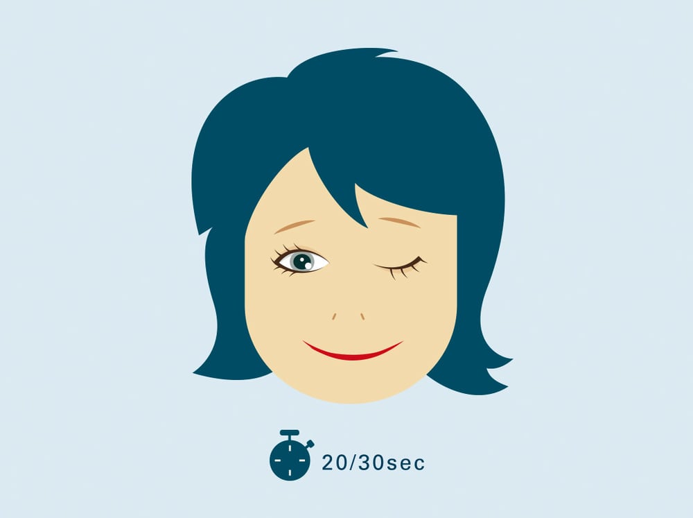 Palmieren – Illustration