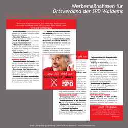 SPD Waldems – Wahlkampf 2011 Flyer – Auszüge aus dem Wahlprogramm