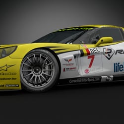 PK Carsport Corvette C6R – CGI Rendering