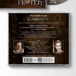 Artwork Design der „Schattenreich“ Hörspielserie, Folge 2: Finstere Fluten