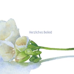 Herzliches Beileid