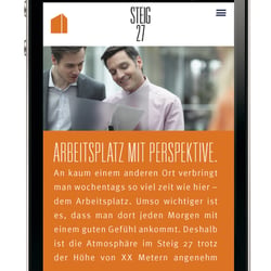 Steig27 – Web mobil
