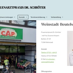 Frauenarztpraxis Weinstadt, 2. Standort