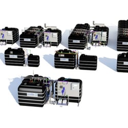 3D Animation Grauwasser Recycling Darstellung weitere Systeme