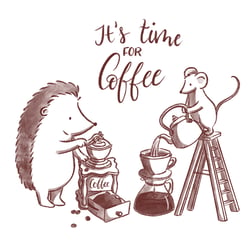 Coffeetime bei Igel und Maus