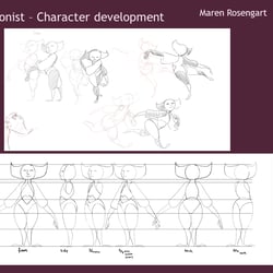 32 Poses and turn arounds