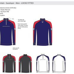 Vintage mountaineering – base layer men/ women