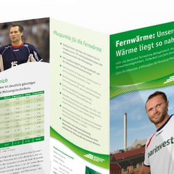 Stadtwerke Flensburg – Flyer „Fernwärme“