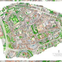 Historische Innenstadt von Roermond / Niederlande