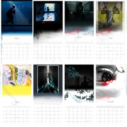 Illustrationen Kalender 2013