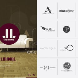 „LOGO LOUNGE“ – Logos für verschiedene Klienten (Auswahl)