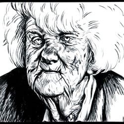Meine Oma mit 91 Jahren