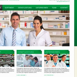 Apotheke Goldach (CH) // Webdesign