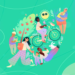 Rebels of Change – Illustration für Umwelt