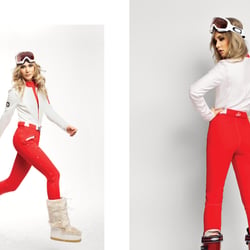 One-piece ski wear range for women
