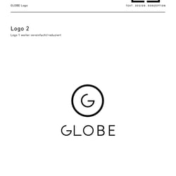Konzeption Globe Logo