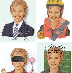 Portrait Variationen